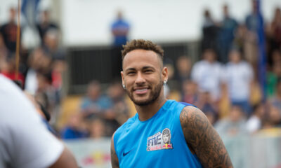 Neymar scores hat-trick