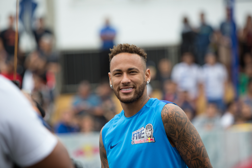 Neymar scores hat-trick