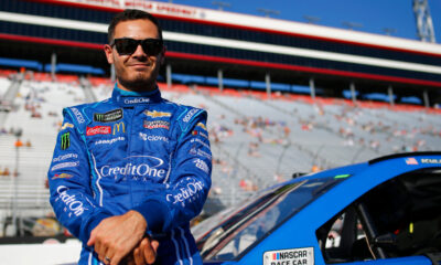 The defending champion Kyle Larson looks to win a 2nd title
