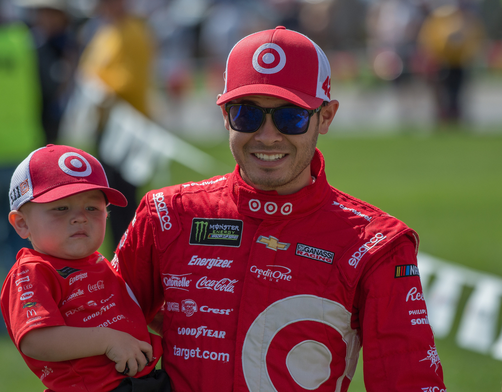 Kyle Larson with a 4th place in Talladega